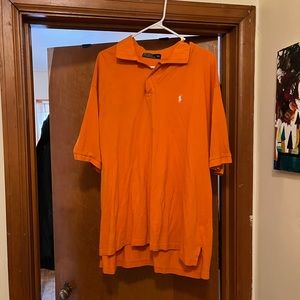 Orange Ralph Lauren Polo Shirt